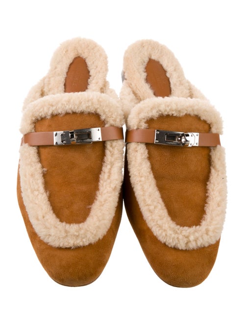 Hermès Oz Suede Mules