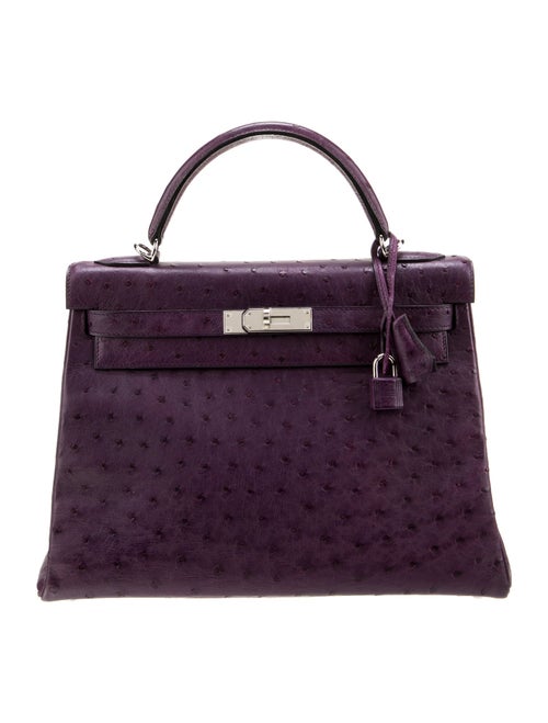 Hermès Ostrich Kelly II Retourne 32