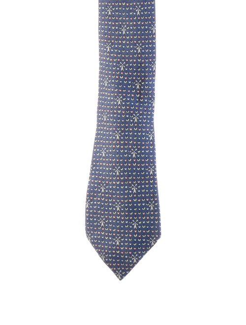 Hermès Pattern Print Tie