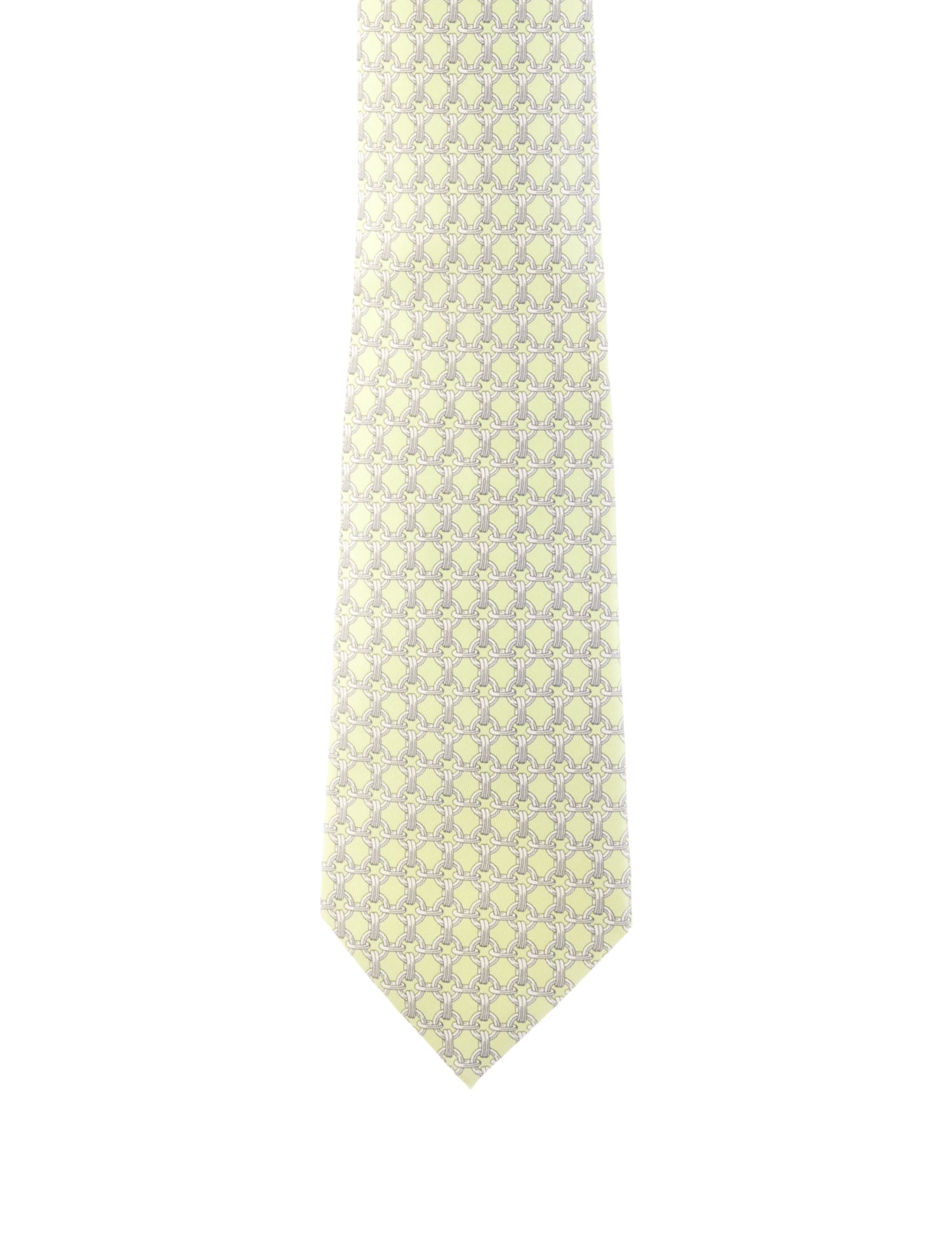 Hermès Pattern Print Tie