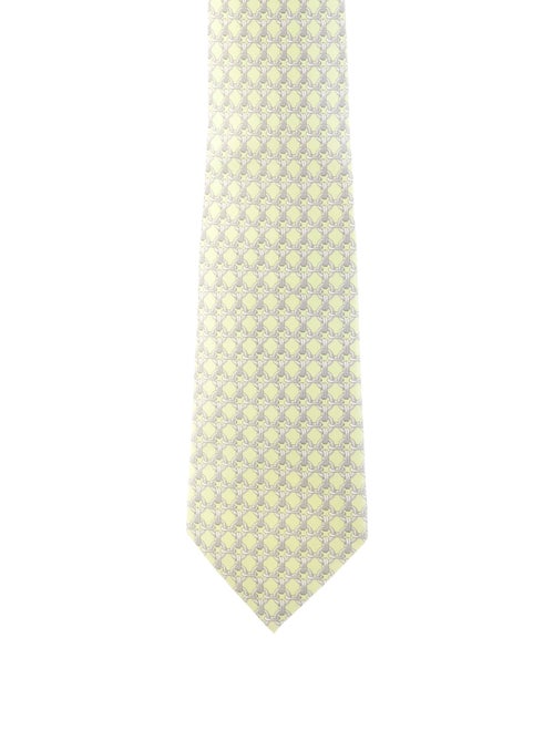 Hermès Pattern Print Tie