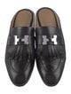 Hermès Rivoli H Logo Mules