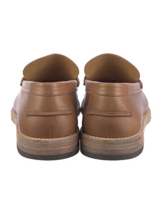 Hermès Charrette Leather Loafers