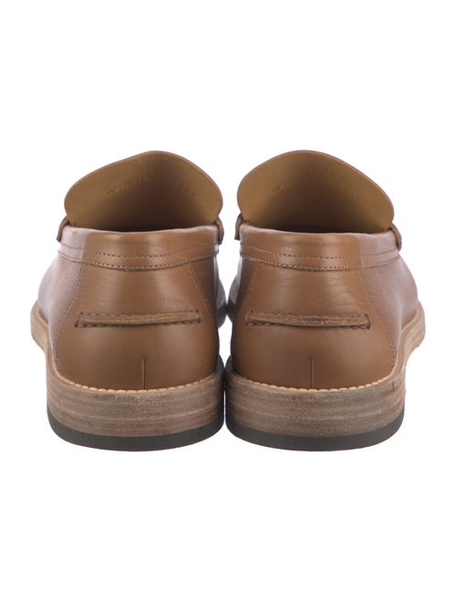 Hermès Charrette Leather Loafers