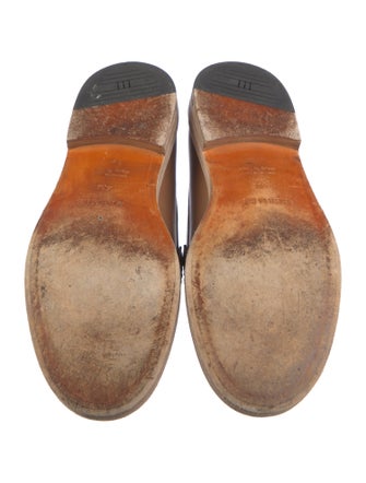 Hermès Charrette Leather Loafers