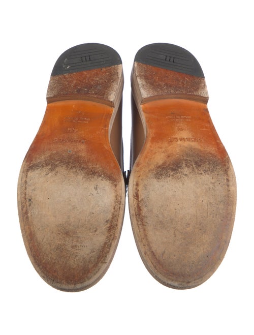 Hermès Charrette Leather Loafers