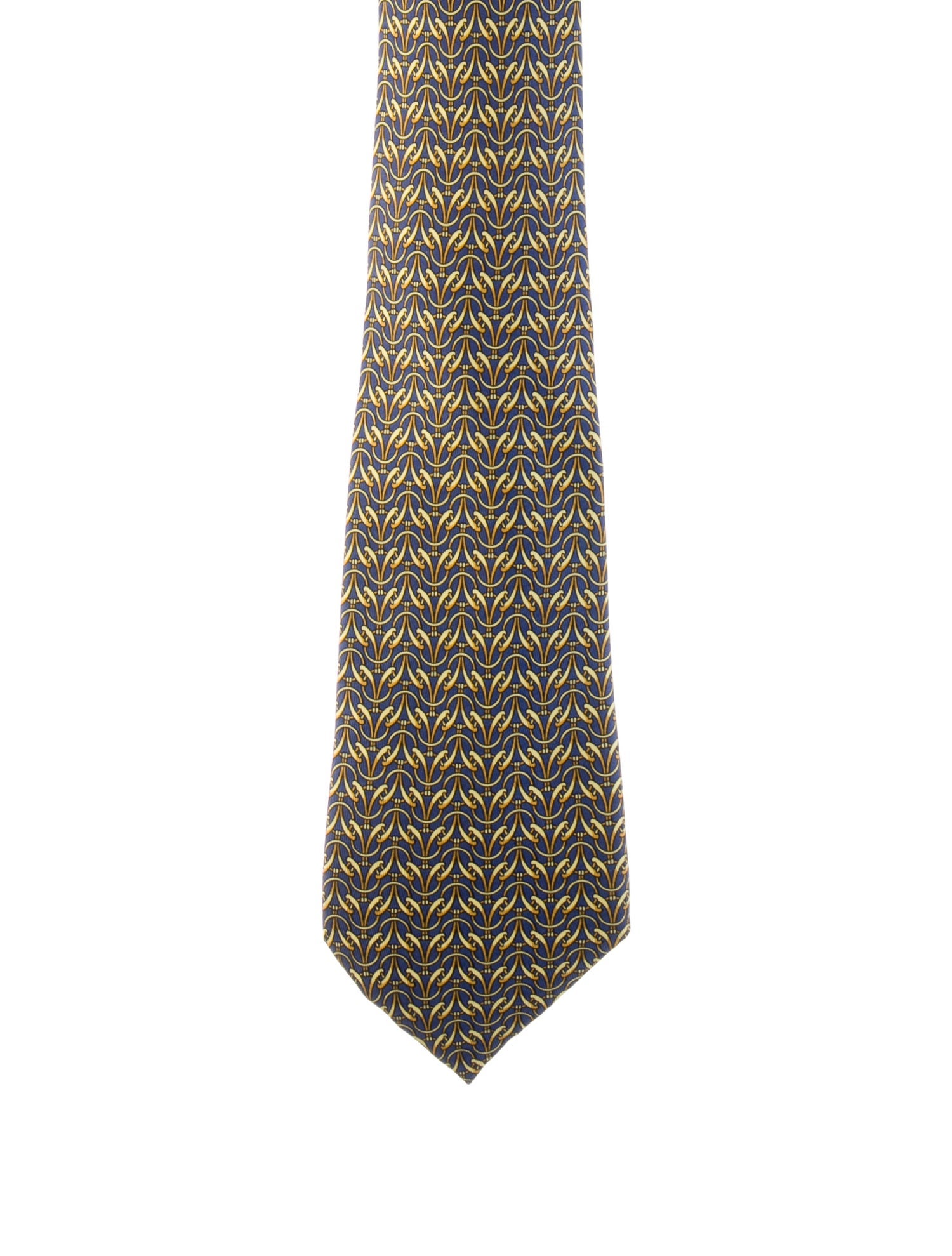 Hermès Pattern Print Tie