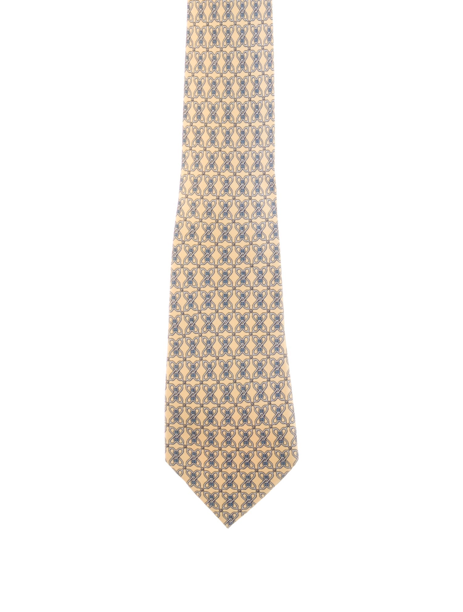 Hermès Pattern Print Tie