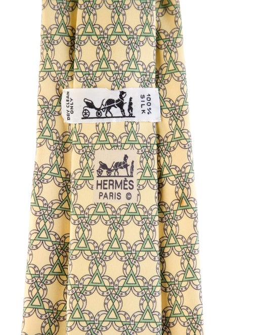 Hermès Pattern print Tie