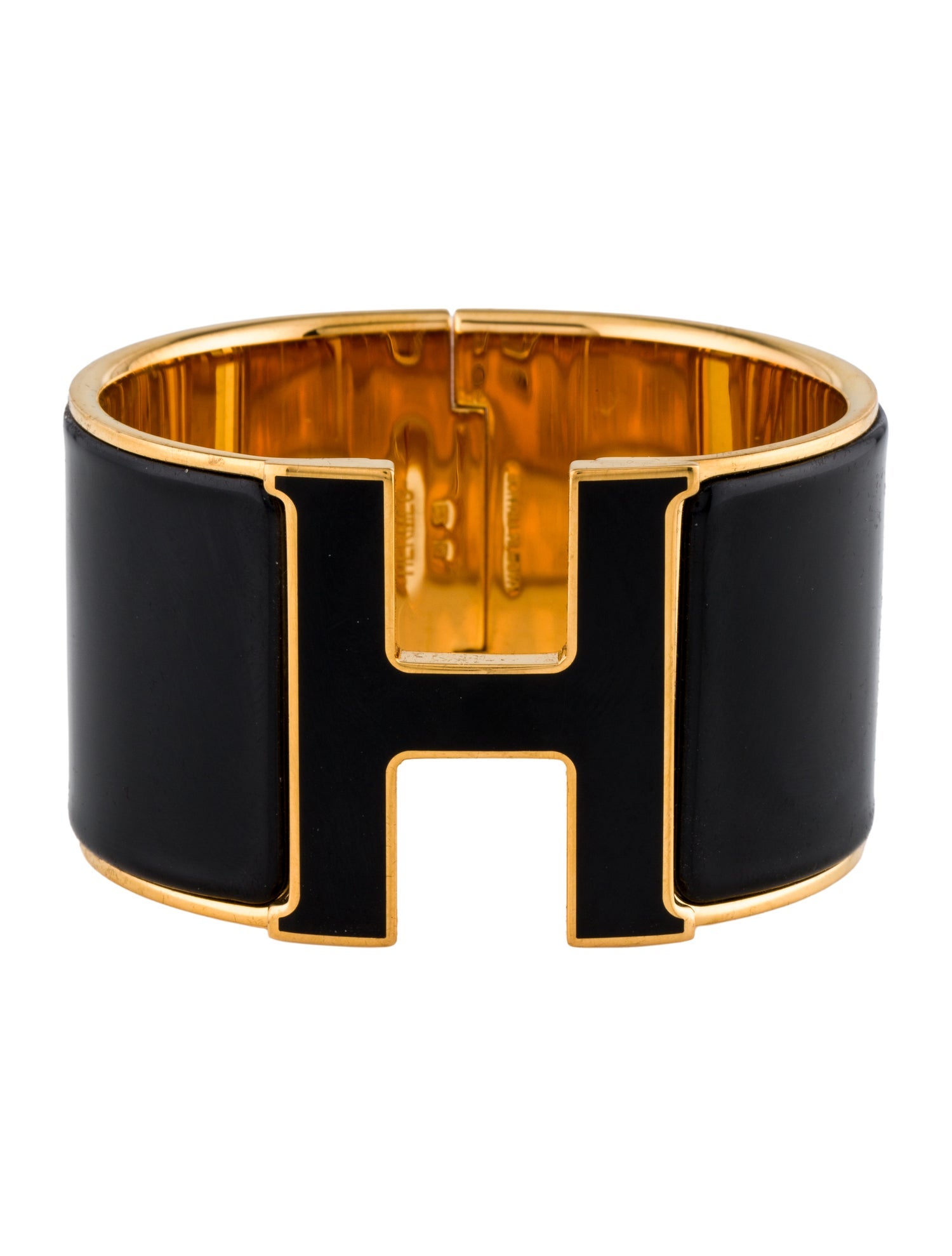 Hermès Clic H XL w/Enamel at Turnlock