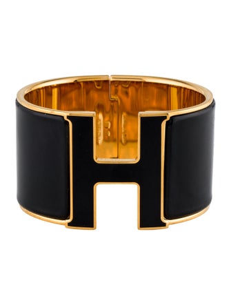 Hermès Clic H XL w/Enamel at Turnlock