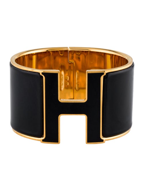 Hermès Clic H XL w/Enamel at Turnlock