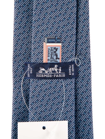 Hermès Hermès Silk Pattern Tie