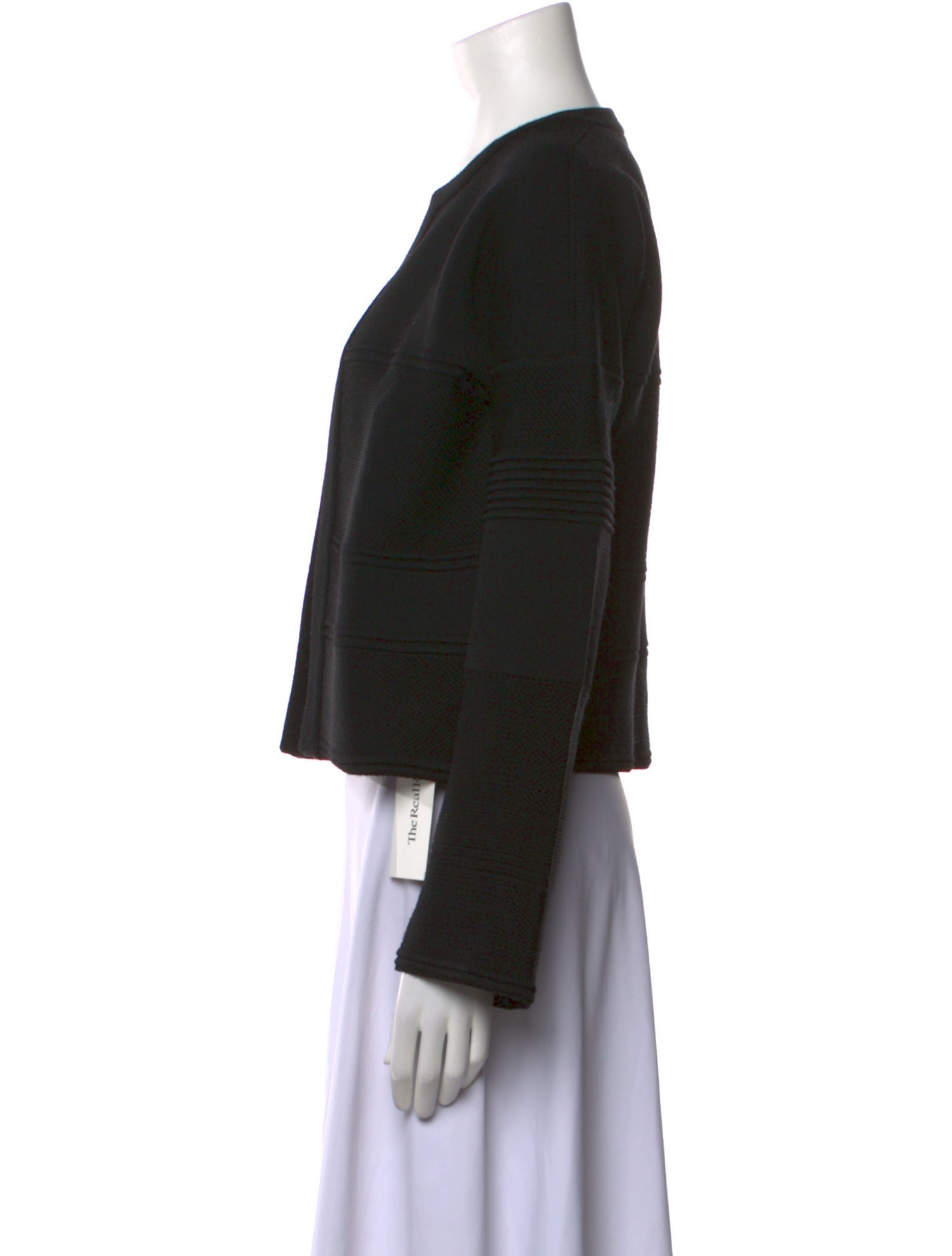 Hermès Virgin Wool Open Front Sweater