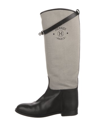 Hermès Jumping Leather Riding Boots
