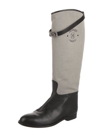 Hermès Jumping Leather Riding Boots