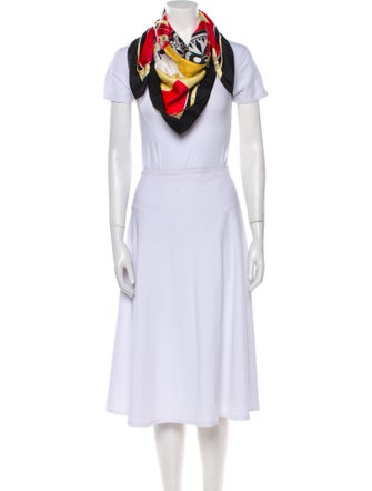 Hermès Sextants Silk Scarf