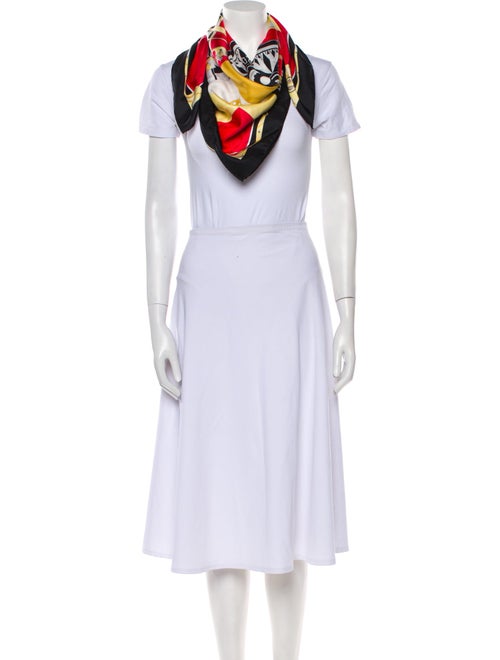 Hermès Sextants Silk Scarf