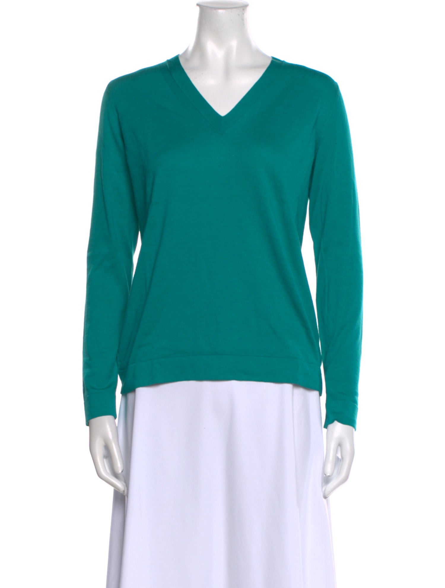 Hermès V-Neck Long Sleeve Top w/ Tags