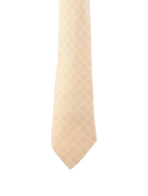 Hermès Pattern Print Tie