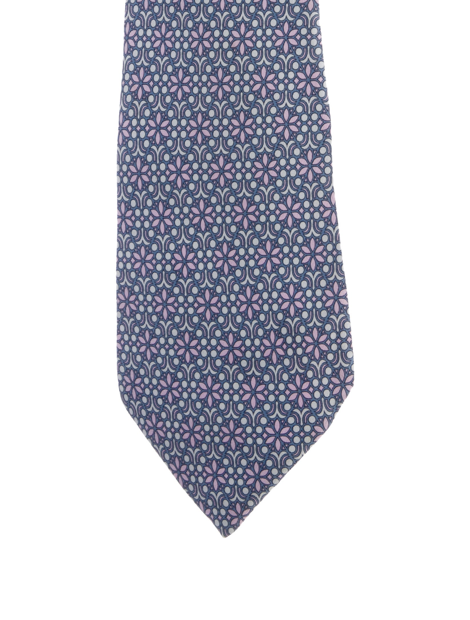 Hermès Pattern Print Tie