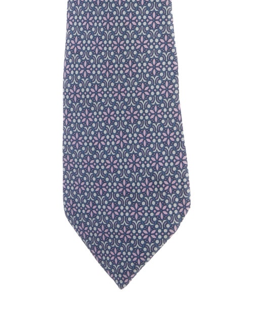 Hermès Pattern Print Tie