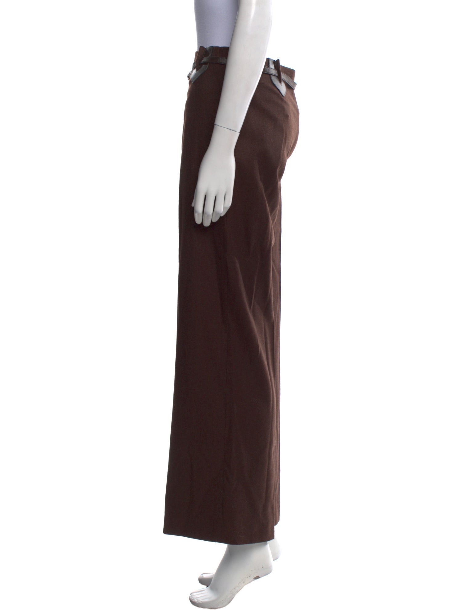 Hermès Virgin Wool Straight Leg Pants