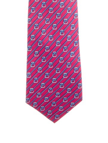 Hermès Ties Silk Necktie