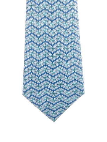 Hermès Ties Silk Necktie