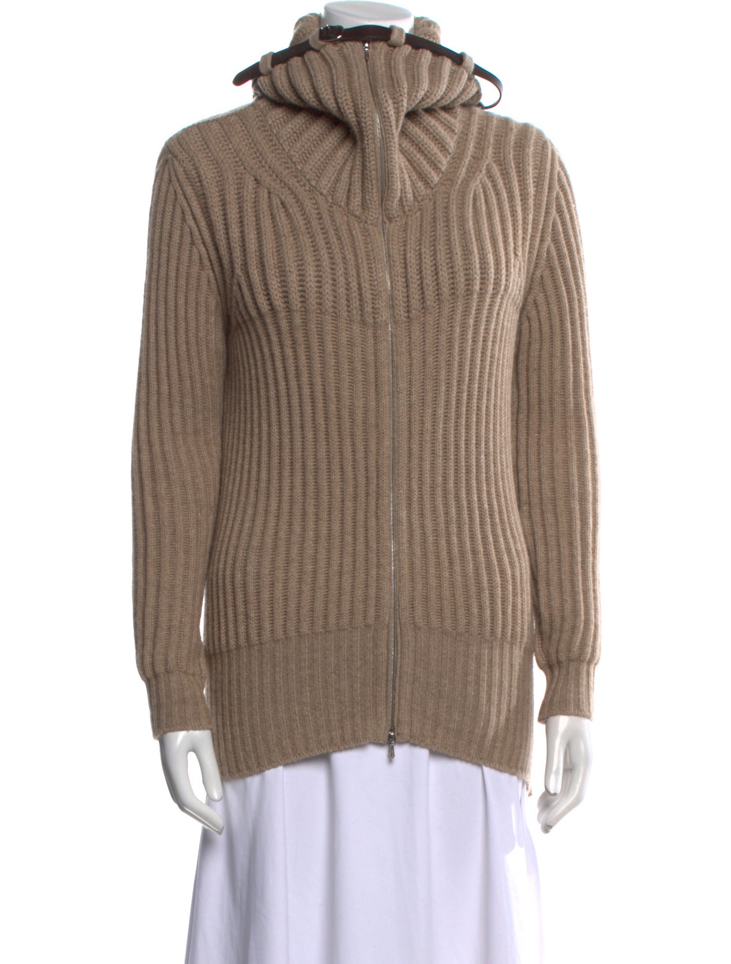 Hermès Cashmere Cowl Neck Sweater