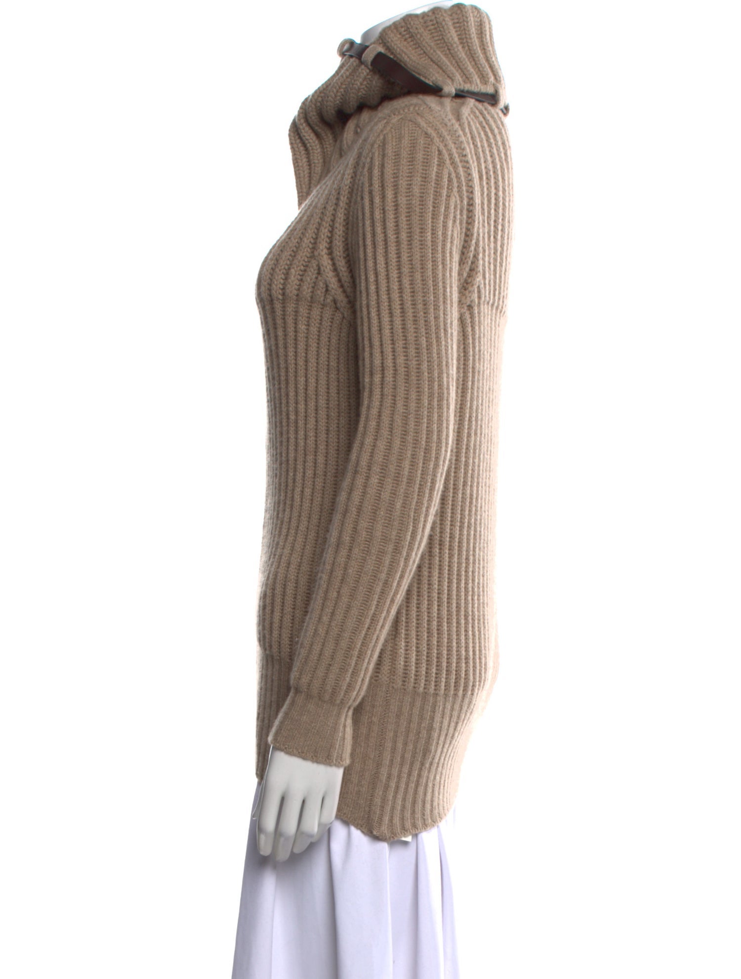 Hermès Cashmere Cowl Neck Sweater