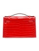 Hermès Shiny Niloticus Crocodile Kelly Pochette