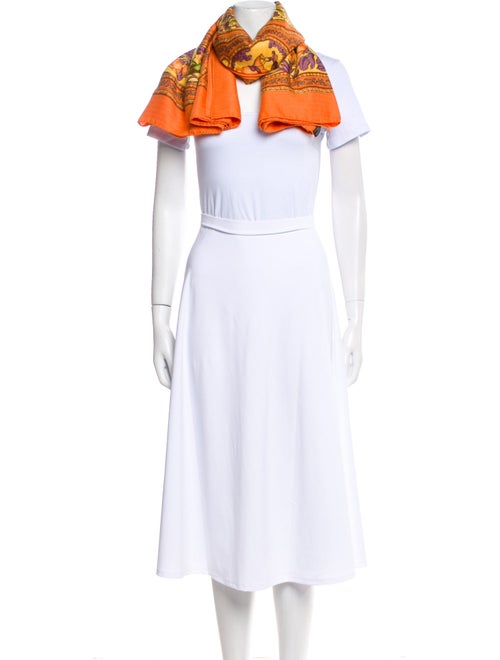 Hermès Qalamdan Cashmere Scarf