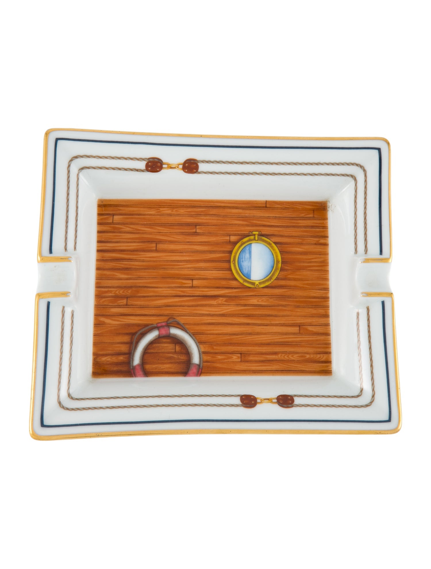 Hermès Vintage Porcelain Ashtray