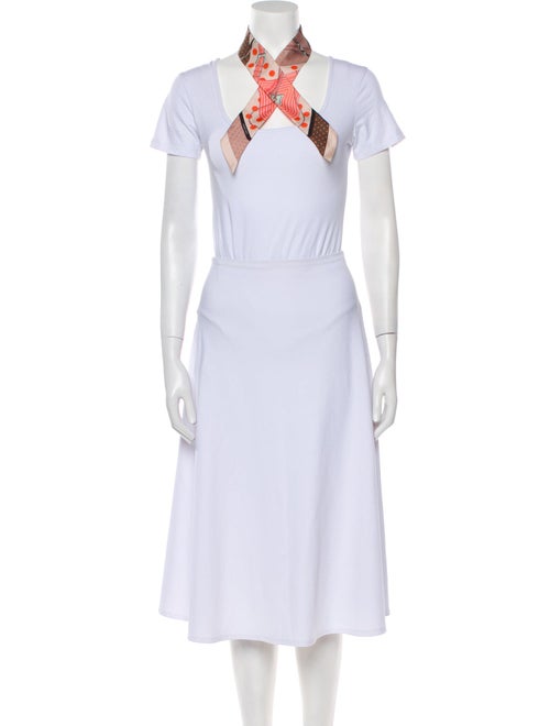 Hermès Clic Clouc Silk Twilly Scarf