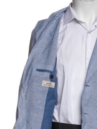 Hermès Linen Striped Blazer