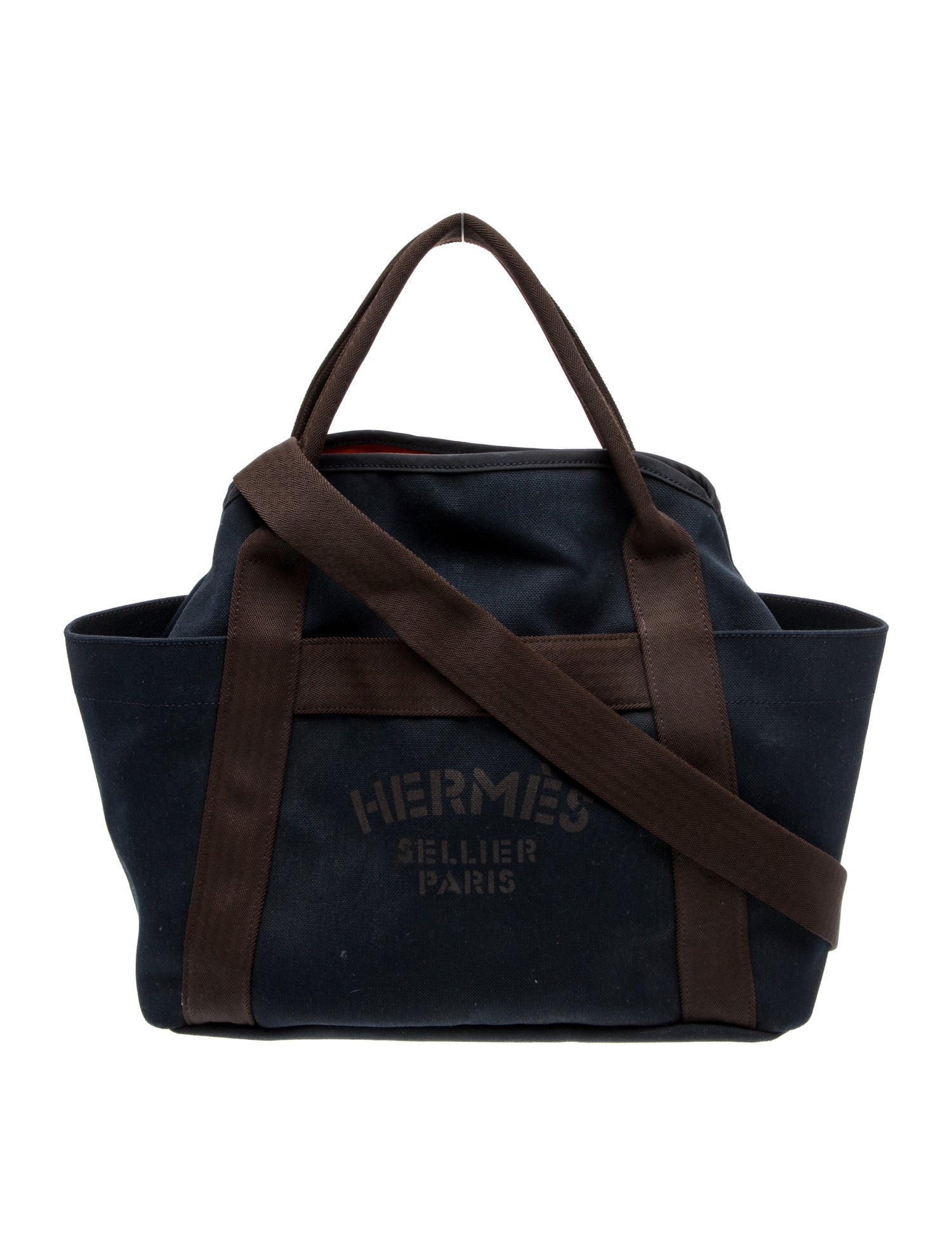 Hermès Toile Sac de Pansage Grooming Bag