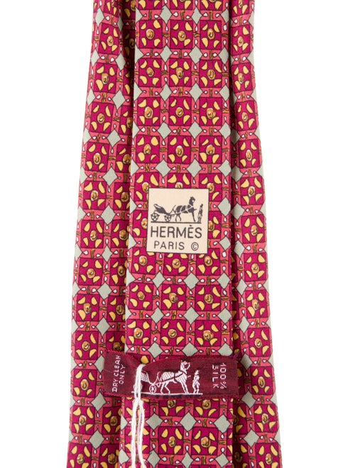 Hermès Silk Tie