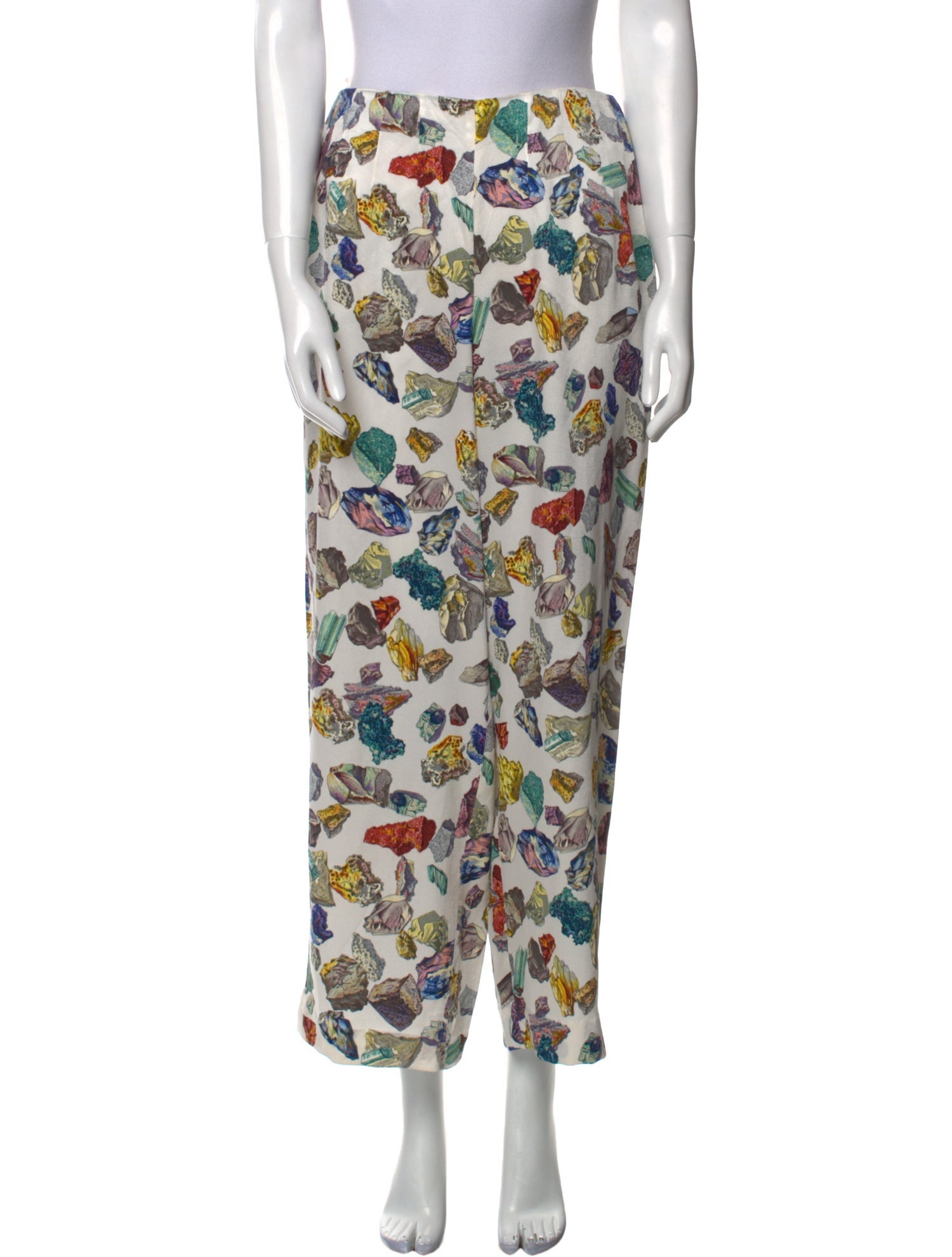 Hermès Vintage Wide Leg Pants