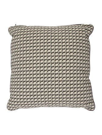 Hermès Cheval Pixel Throw Pillow