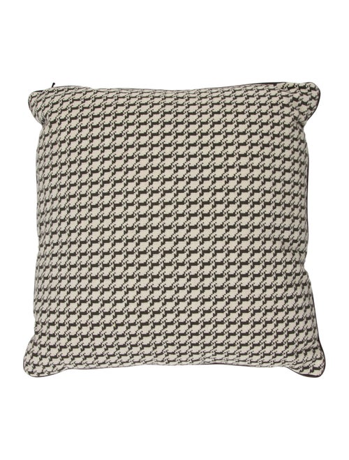 Hermès Cheval Pixel Throw Pillow