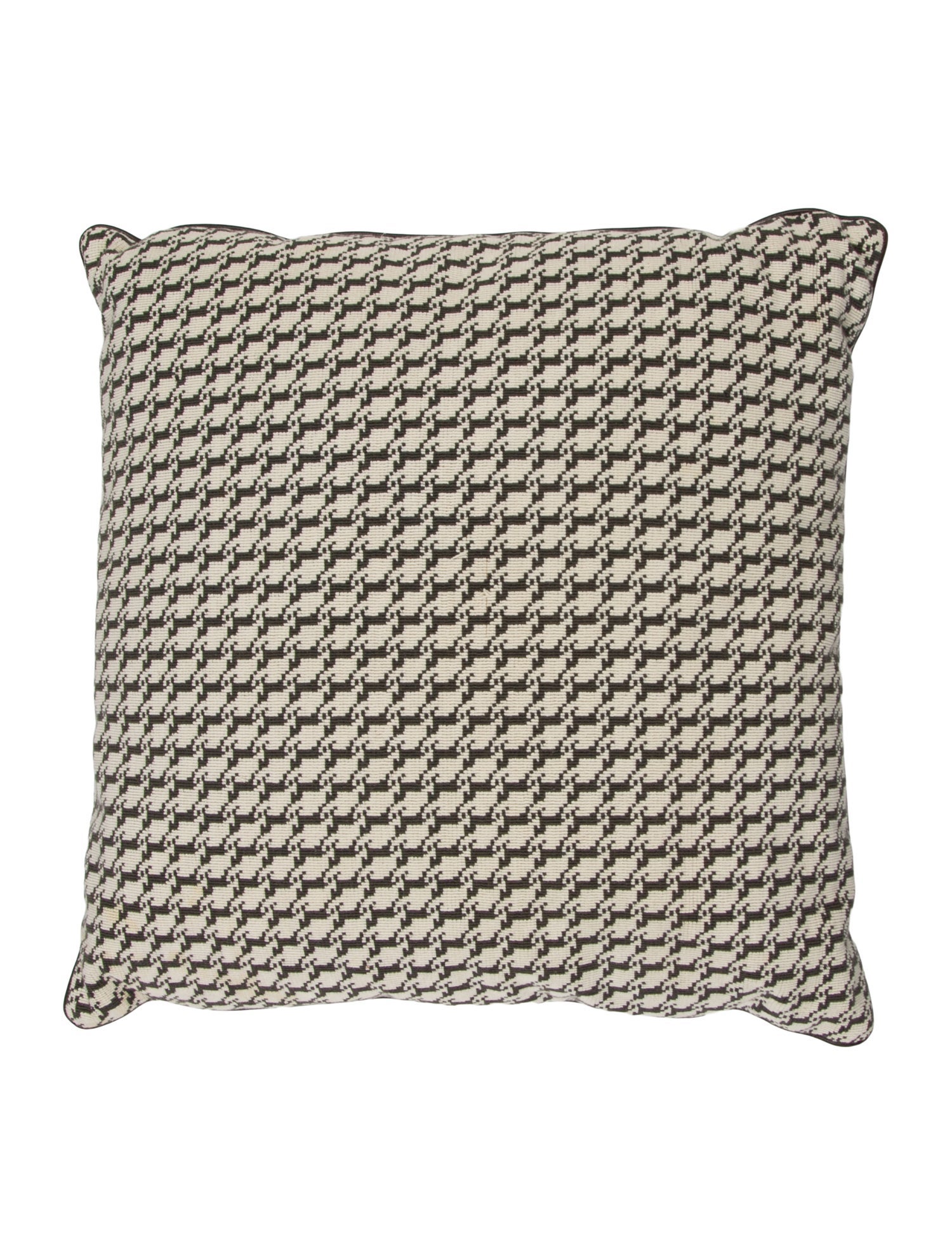 Hermès Cheval Pixel Throw Pillow