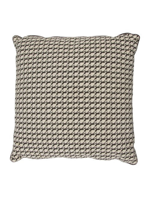 Hermès Cheval Pixel Throw Pillow