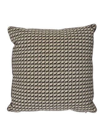 Hermès Cheval Pixel Throw Pillow