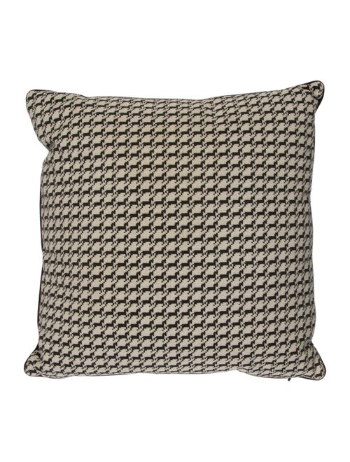 Hermès Cheval Pixel Throw Pillow