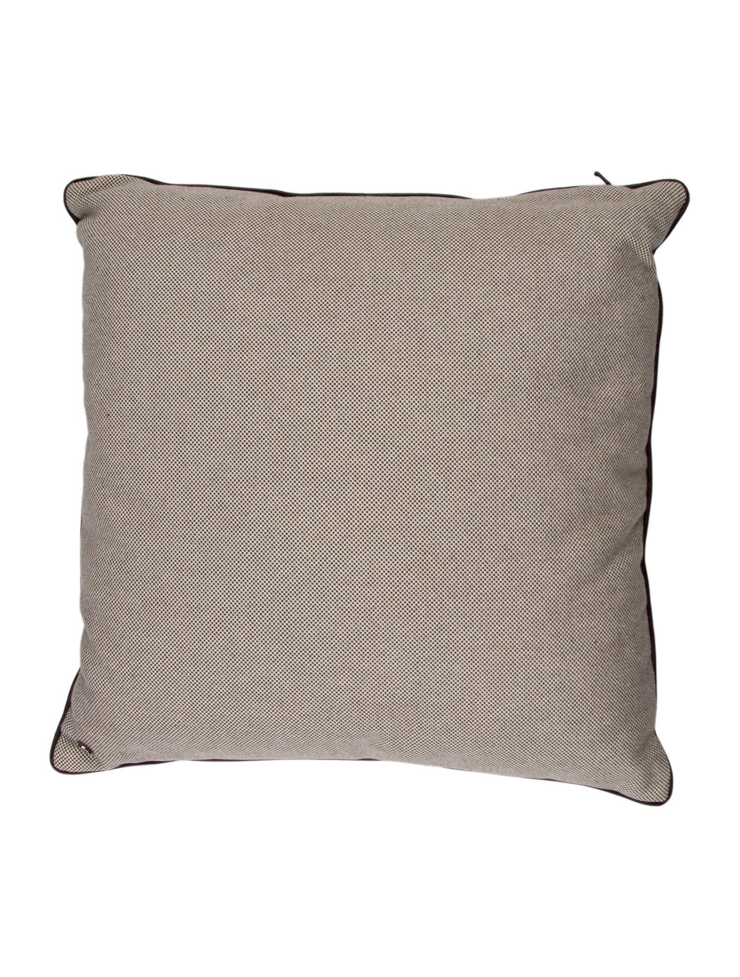 Hermès Cheval Pixel Throw Pillow