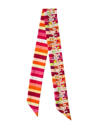 Hermès Les Baigneuses Silk Twilly Scarf