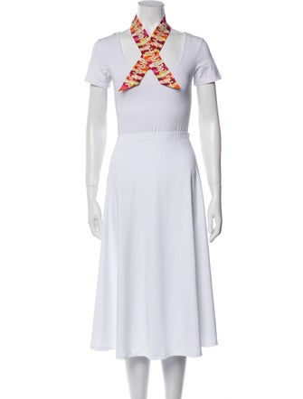 Hermès Les Baigneuses Silk Twilly Scarf