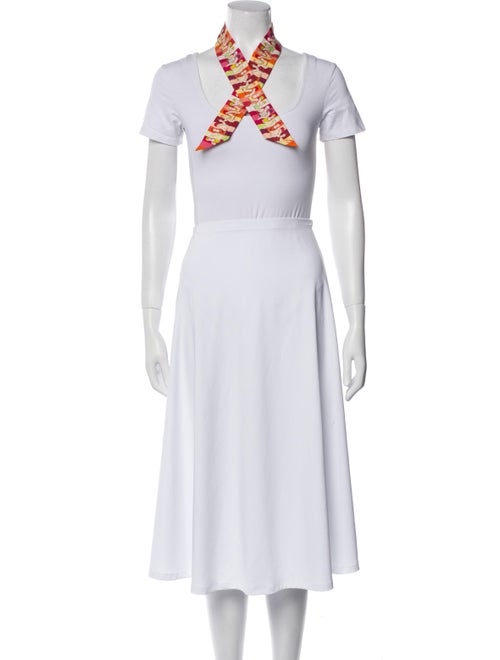 Hermès Les Baigneuses Silk Twilly Scarf