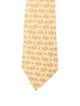 Hermès pattern silk tie